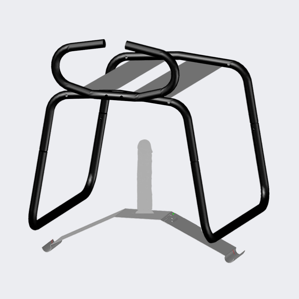 Sex positioner chair with bounce feature