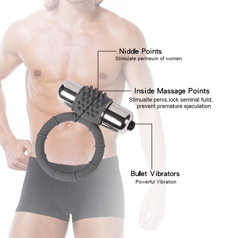 Vibrating cock ring
