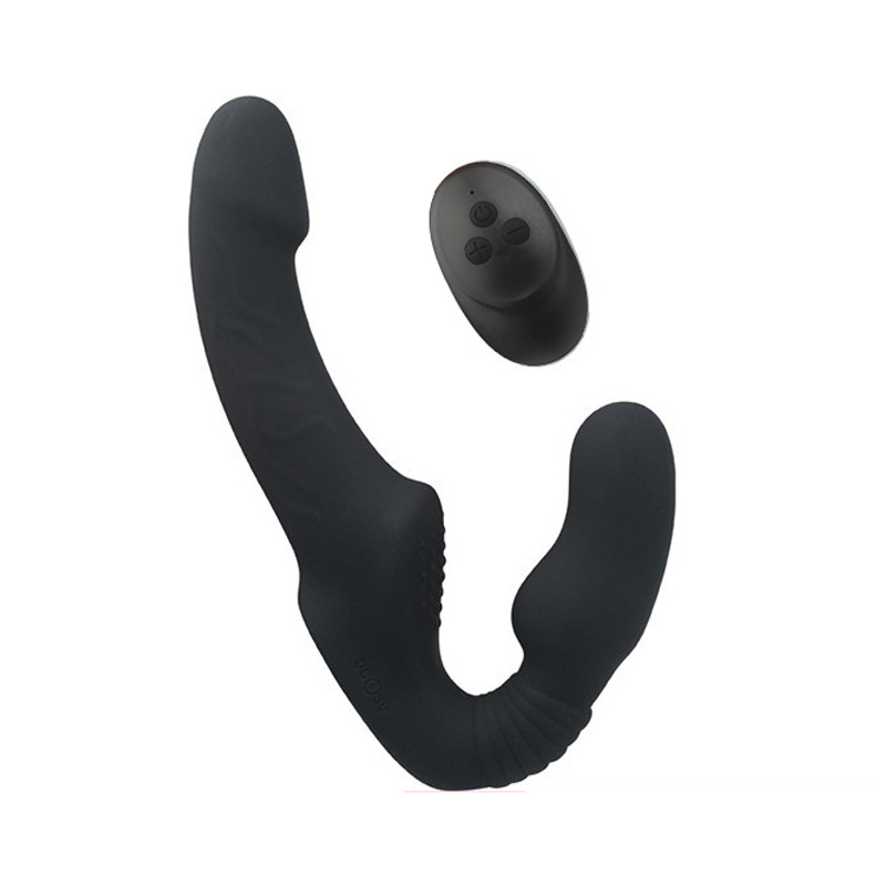 Women's double headed dildo with vibration - Image 2