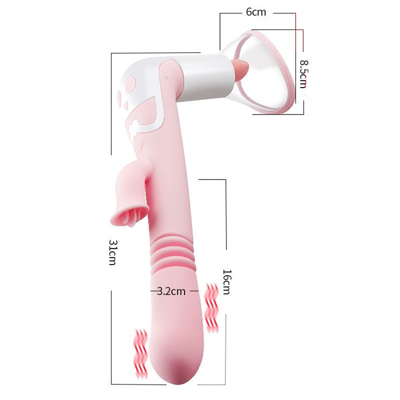 3 in 1 Pussy pump with clit licking & pussy play - Image 3